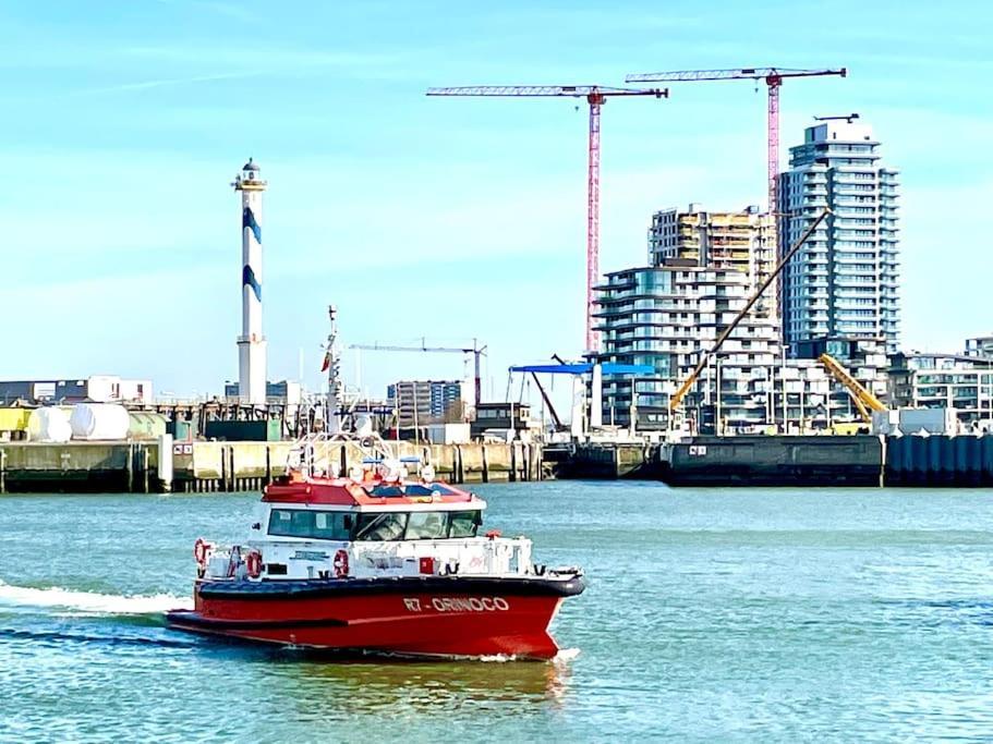 Ostend Chic, Luxe Loftstijl In Oostende Zewnętrze zdjęcie